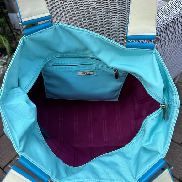 Tumi Blue Women's Tote Bag - Picture 2 of 5